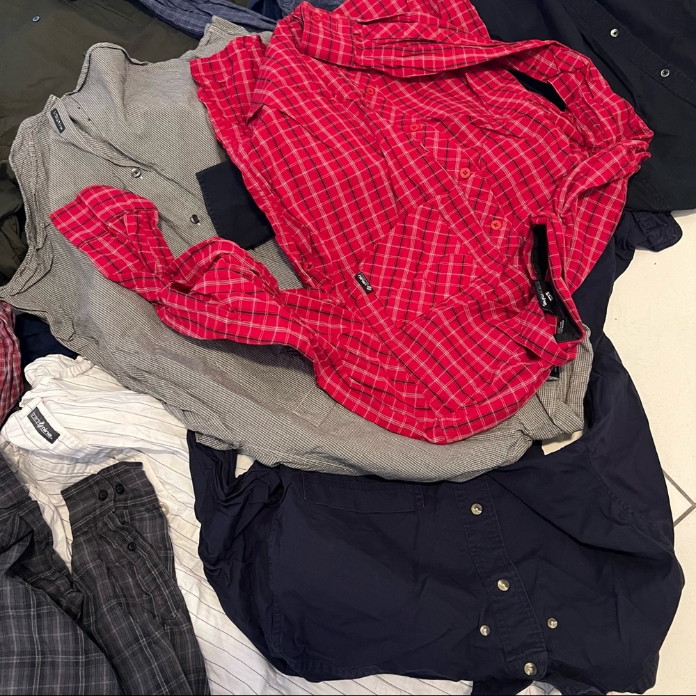 14 Button Ups Various Brands/Patterns/Colors - image 6